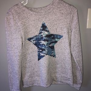 Gap Kids Star Sequin Sweatshirt
